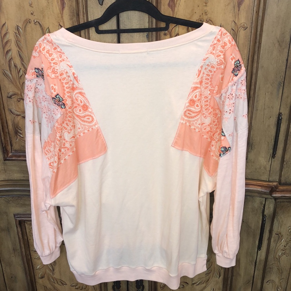 We The Free Feelin It Patchwork Top - image 3